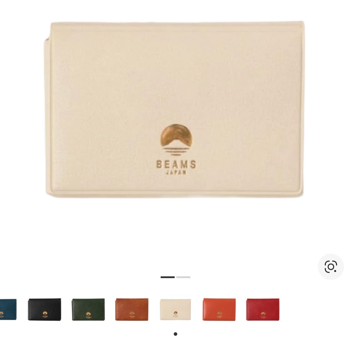 (미개봉) 빔즈 x 하이타이드 스페셜 오더 패스 & 카드 케이스 베이지 상품이미지1
