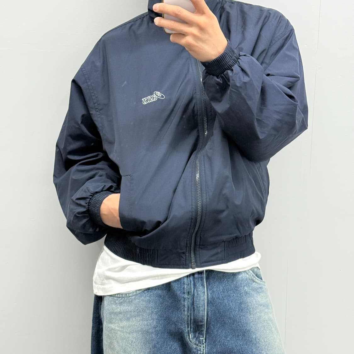 빈티지 아식스 바람막이 점퍼 상품이미지2