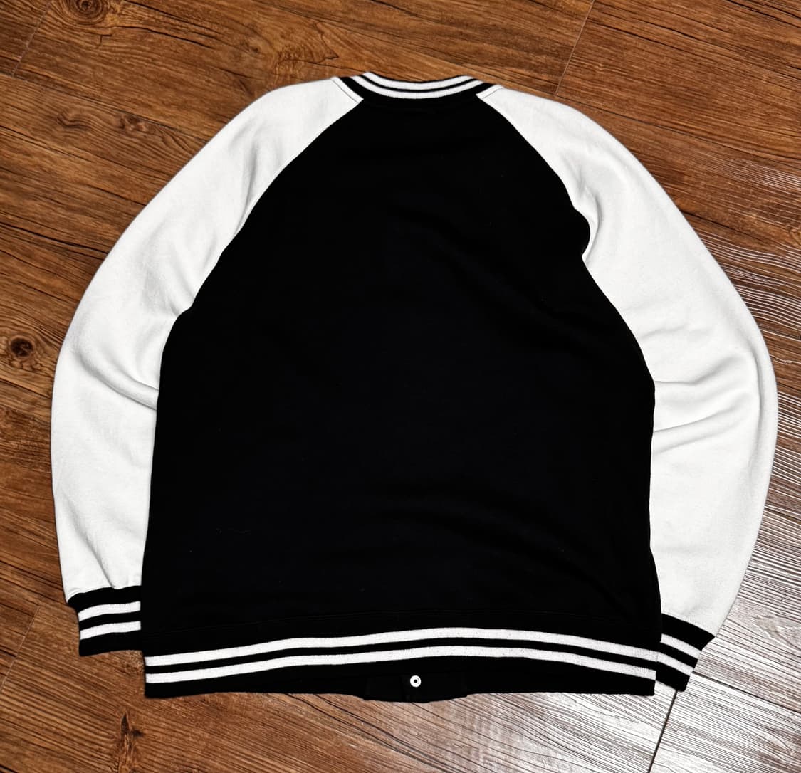 [XL] 컨버스 올스타 블랙 면 바시티 자켓 상품이미지3