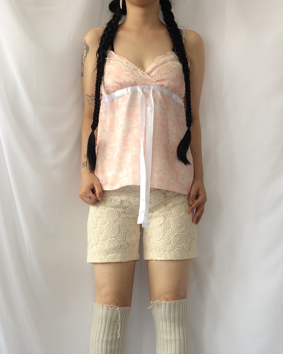 Ornament pattern sleeveless 상품이미지1