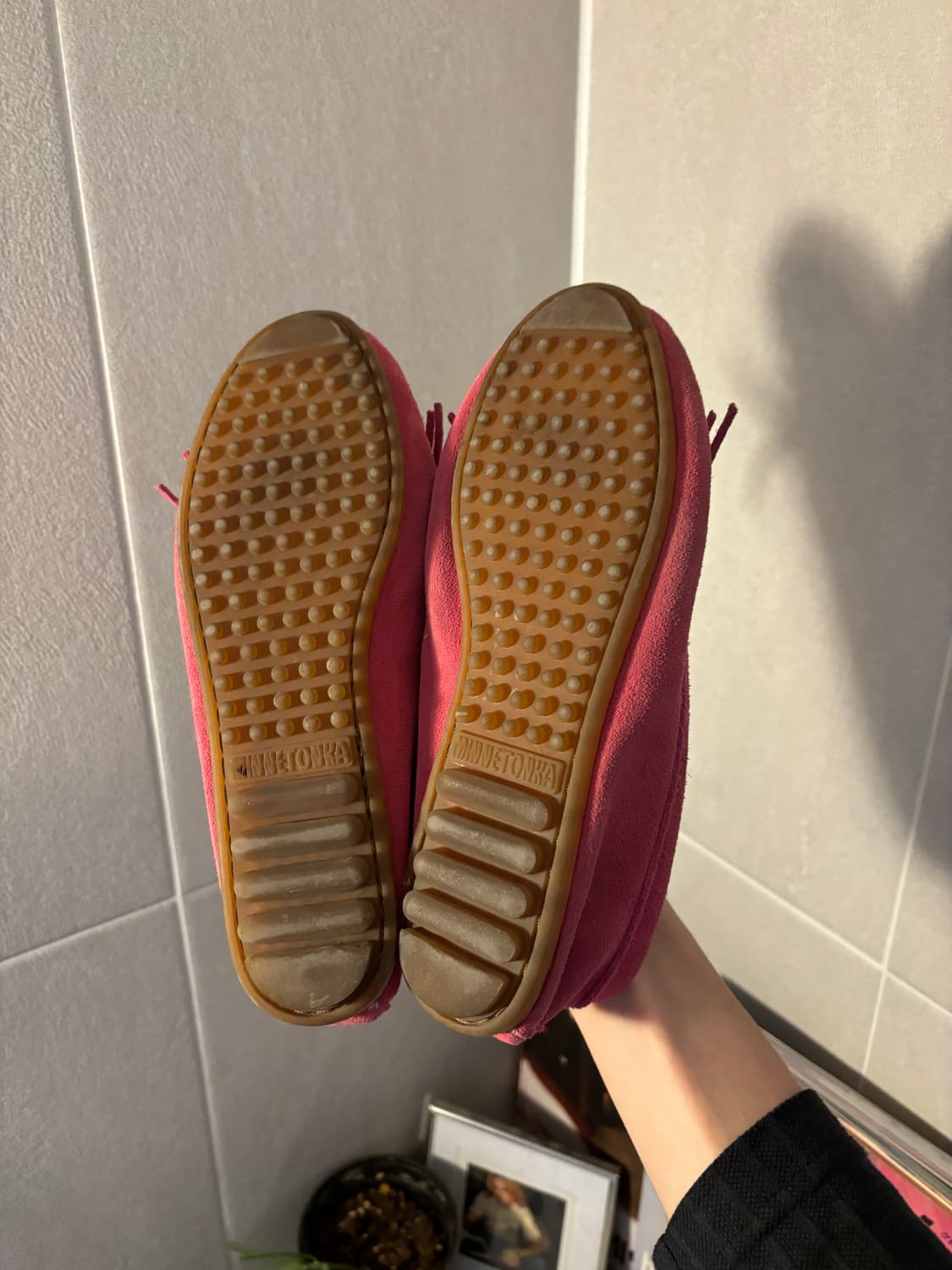 미네통카 핑크 모카신 상품이미지4