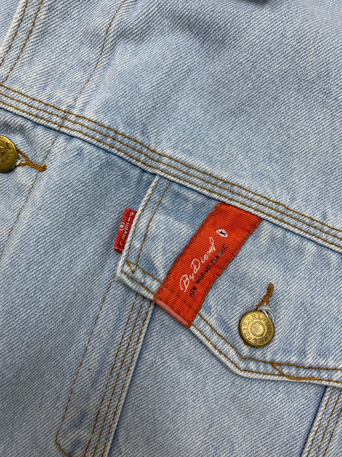 빈티지 디젤 데님 베스트 #252 상품이미지5