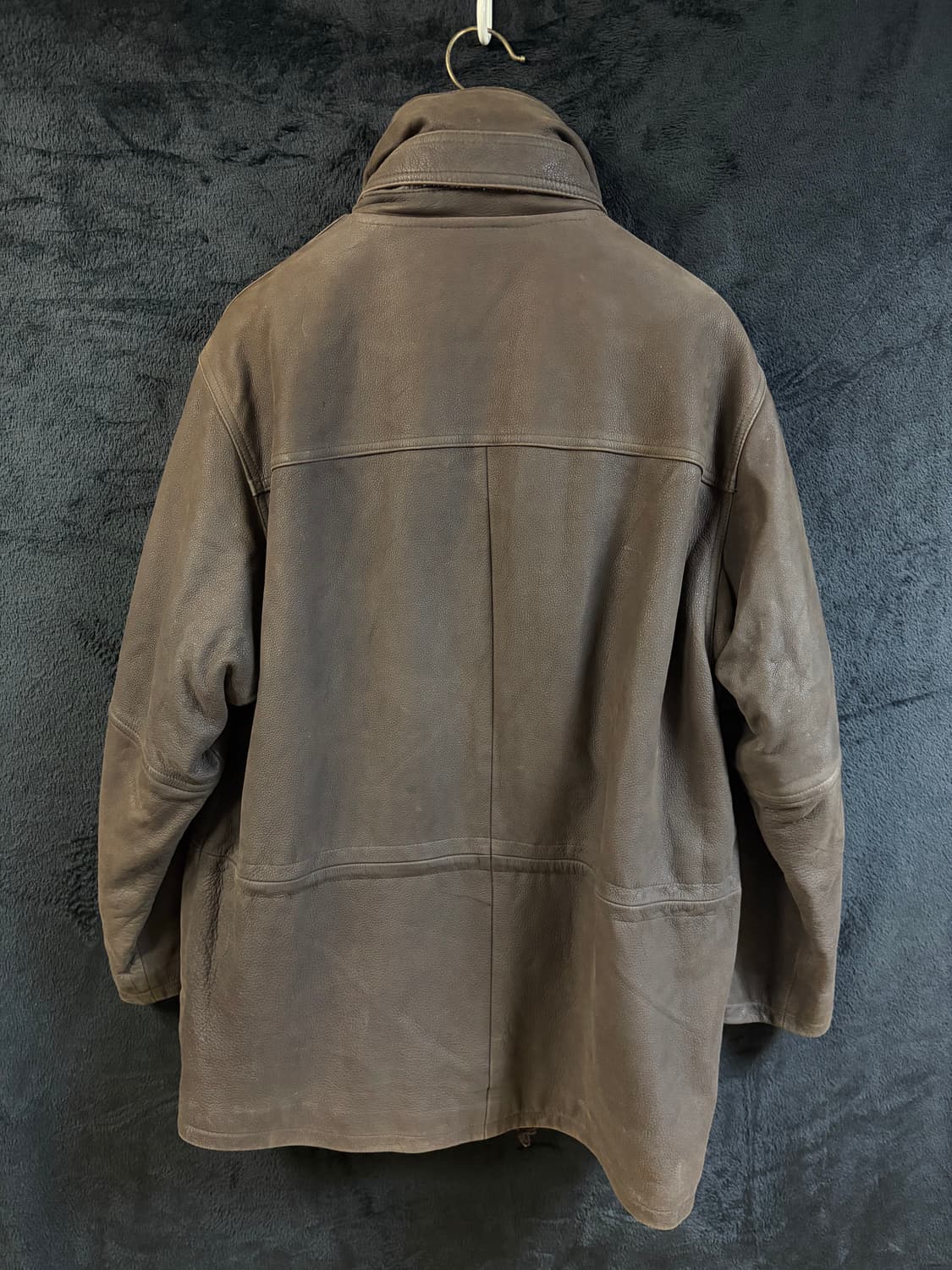 쉐비뇽 CHEVIGNON 소가죽 레더 자켓 (퀼팅 라이닝) XXL 상품이미지2