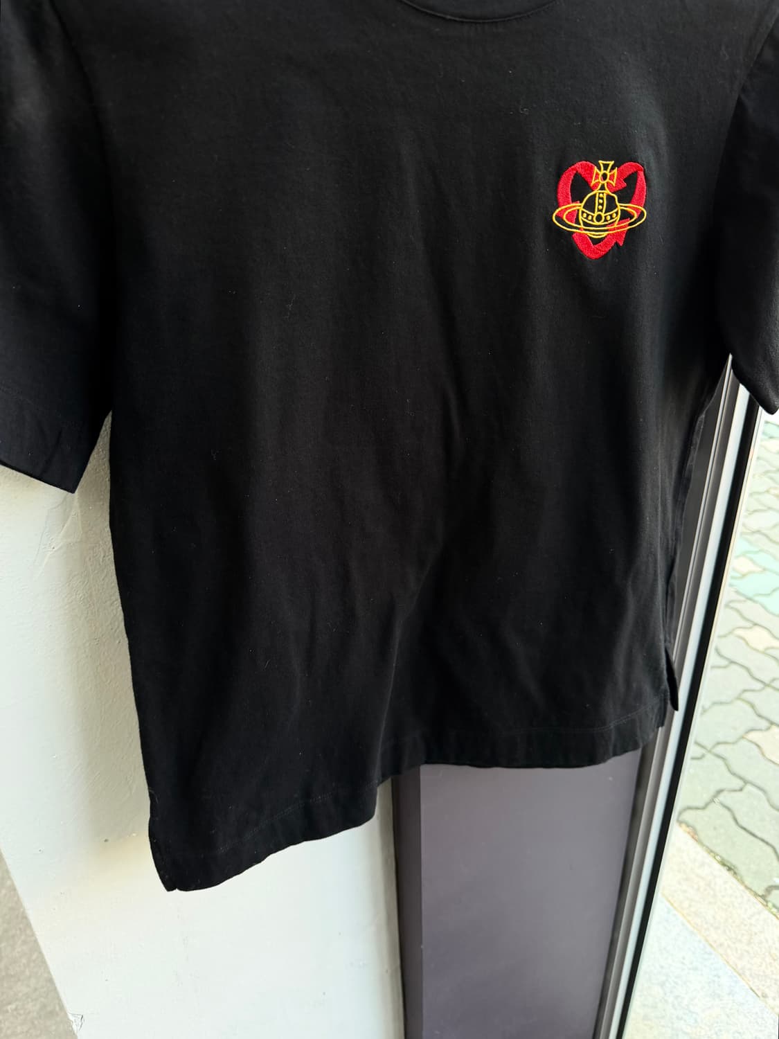 38/ 비비안웨스트우드 로고패턴 라운드 반팔 상품이미지4