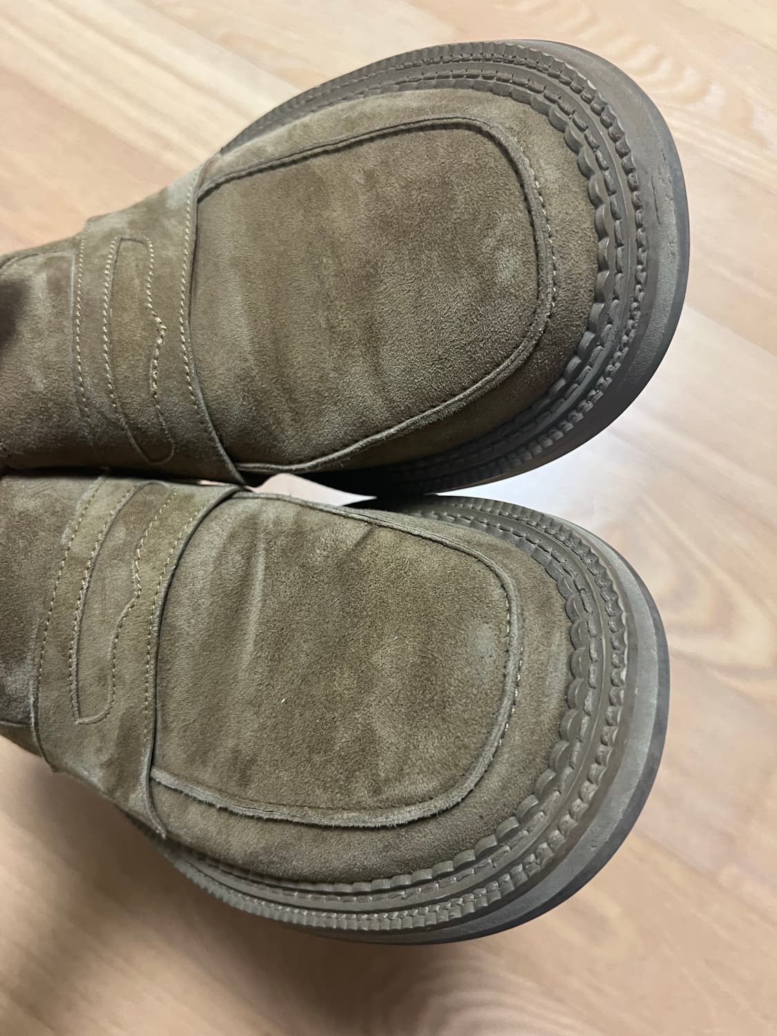 [43] stu 스웨이드 로퍼 베이지 280 상품이미지3