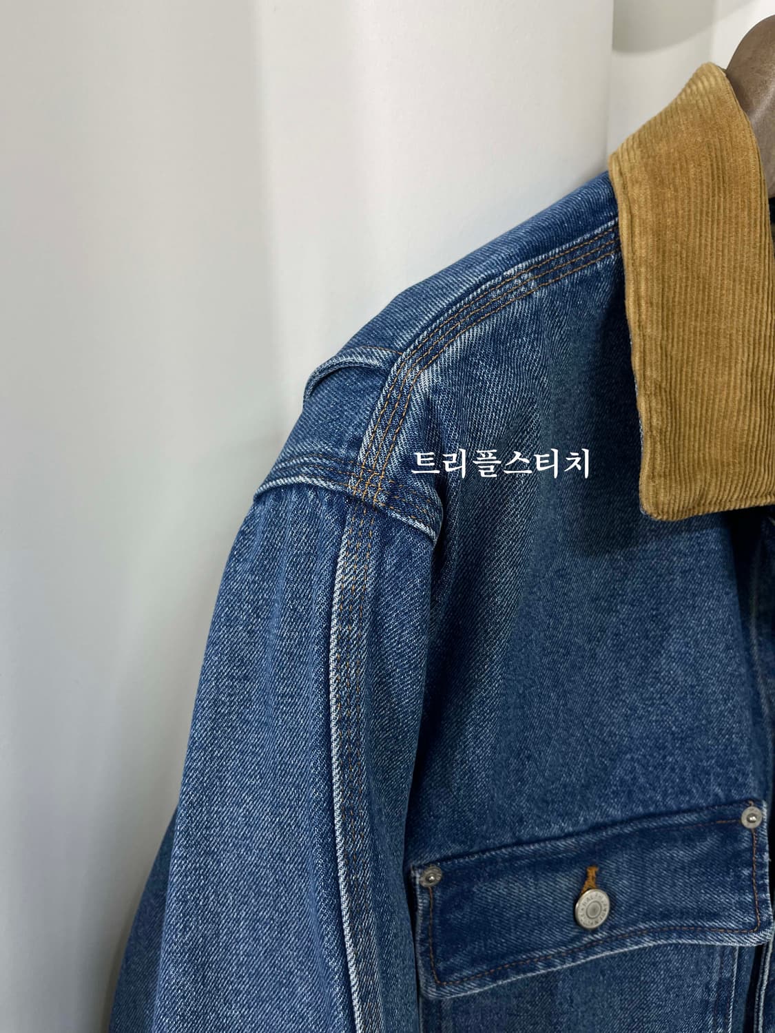 폴로 랄프로렌 남주혁 신형 덩가리 트러커 코듀로이 데님 자켓 상품이미지8