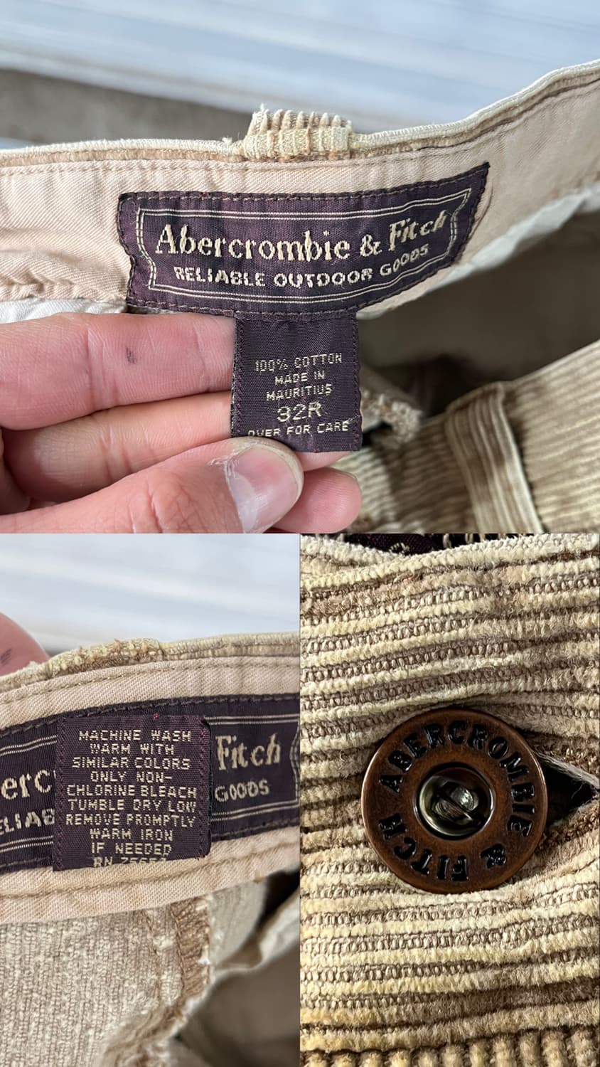 Abercrombie double knee corduroy pants 상품이미지9