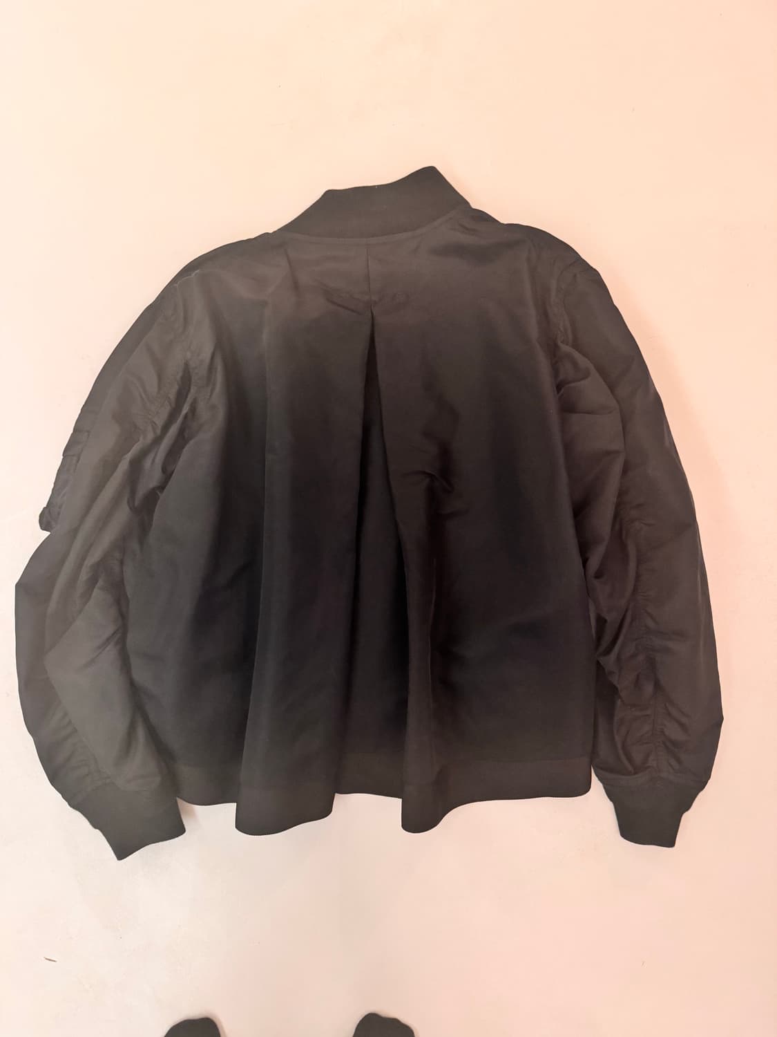 사카이 Sacai 시그니처 봄버 블랙 2사이즈 상품이미지3