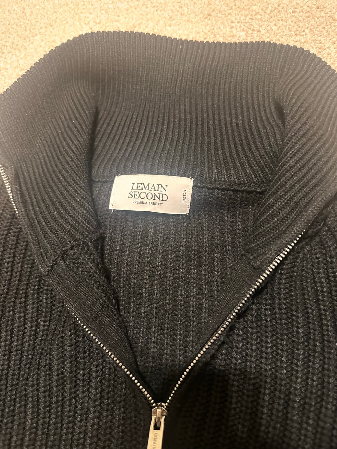 리메인세컨드 하프집업니트 팝니다S 상품이미지2