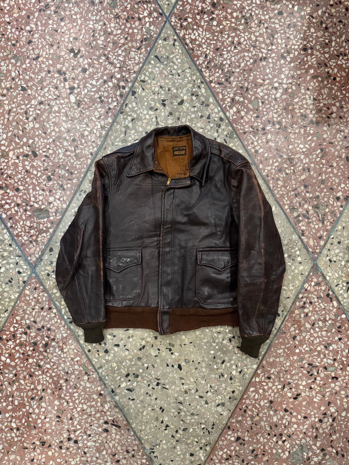 50s Civilian Horsehide A-2 Jacket (40) 상품이미지2