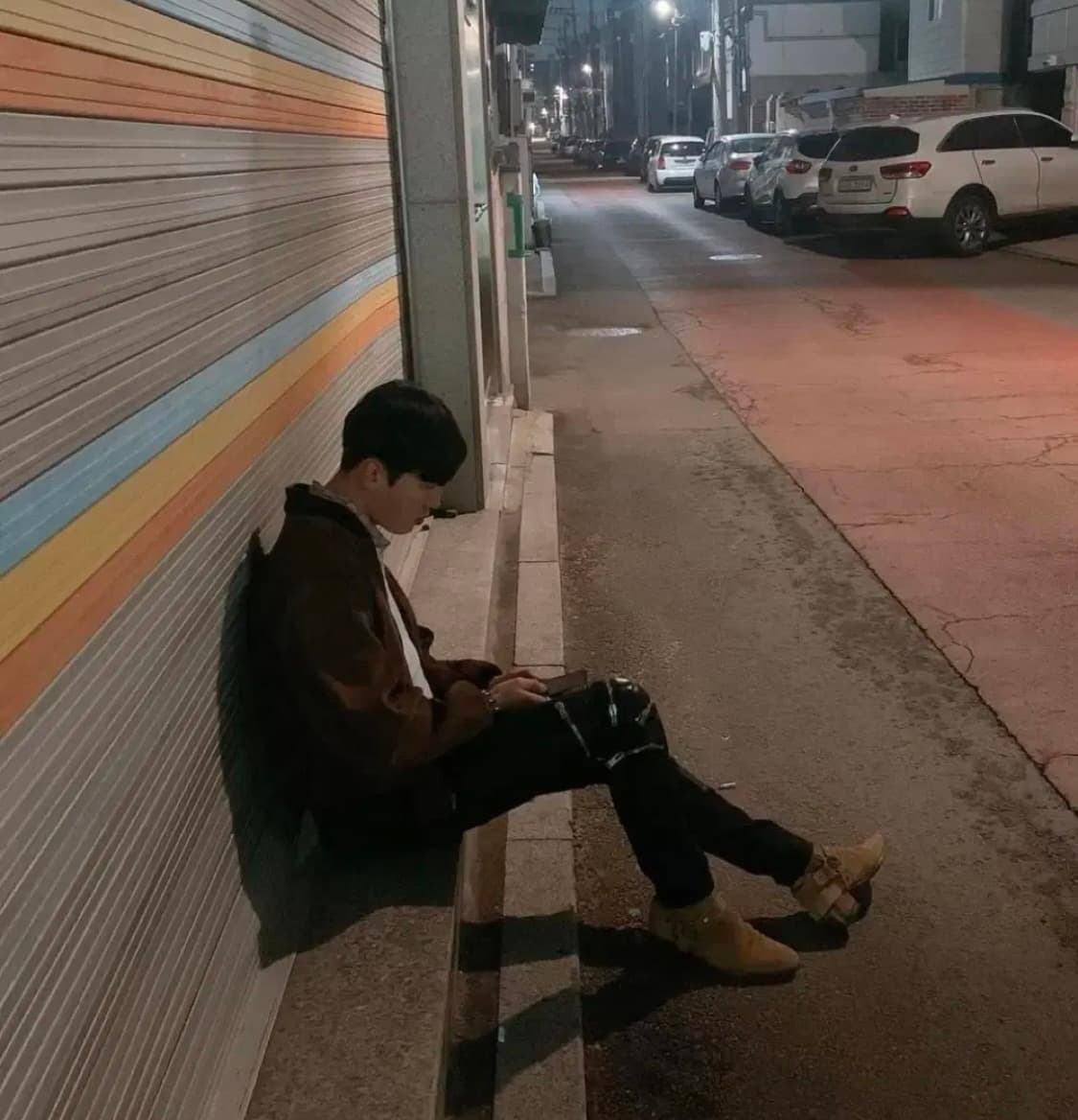 생로랑 스웨이드 모터사이클 하네스 부츠 43 상품이미지8