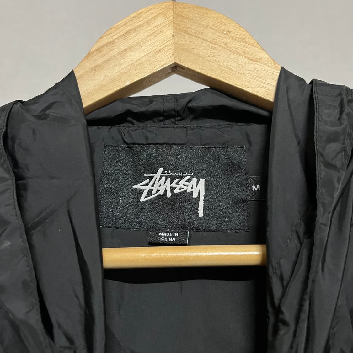스투시 인터내셔널 블랙 아노락 바람막이 자켓 M 상품이미지4
