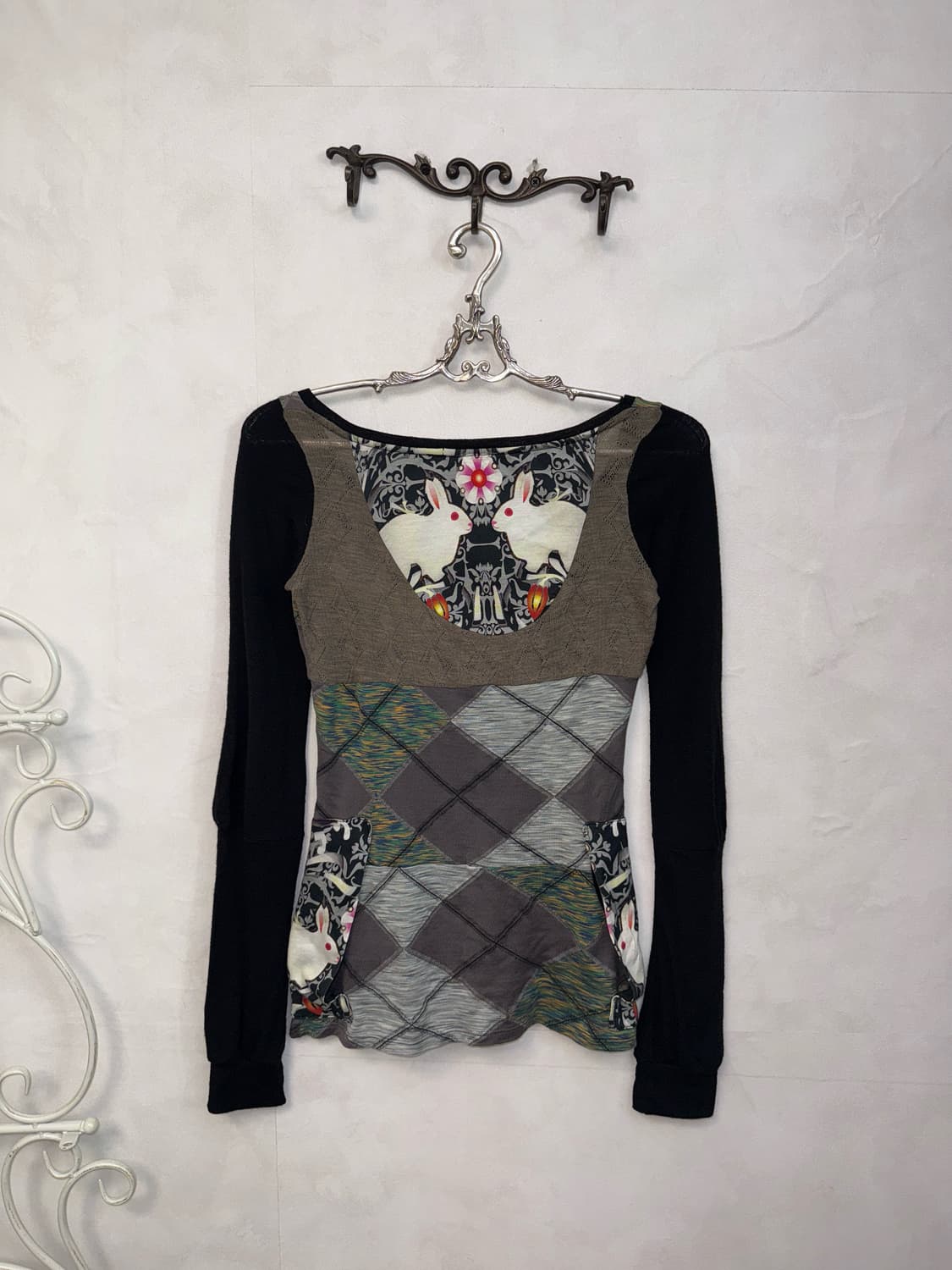 CUSTO barcelona oriental rabbit sleeve 상품이미지5