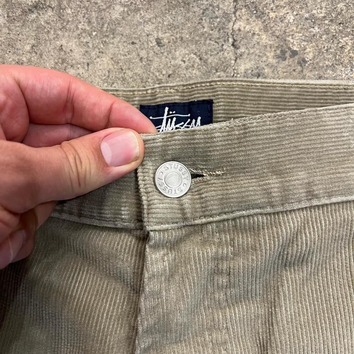 90s 스투시 코듀로이 팬츠 상품이미지4