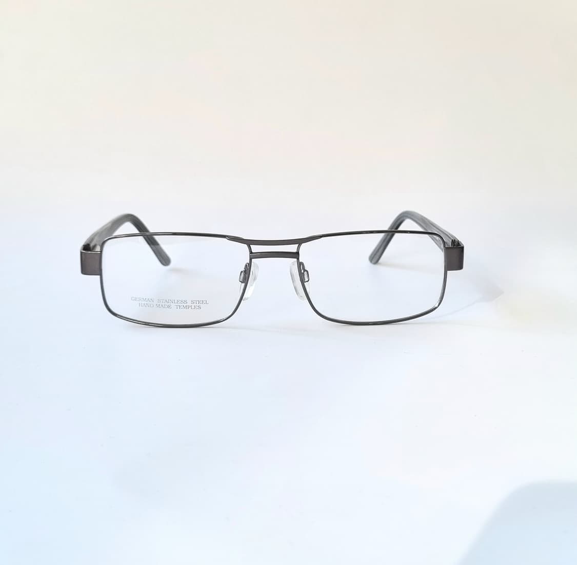 데드스탁 유럽 빈티지 메탈 사각 그레이 블랙 콤비 121 상품이미지3