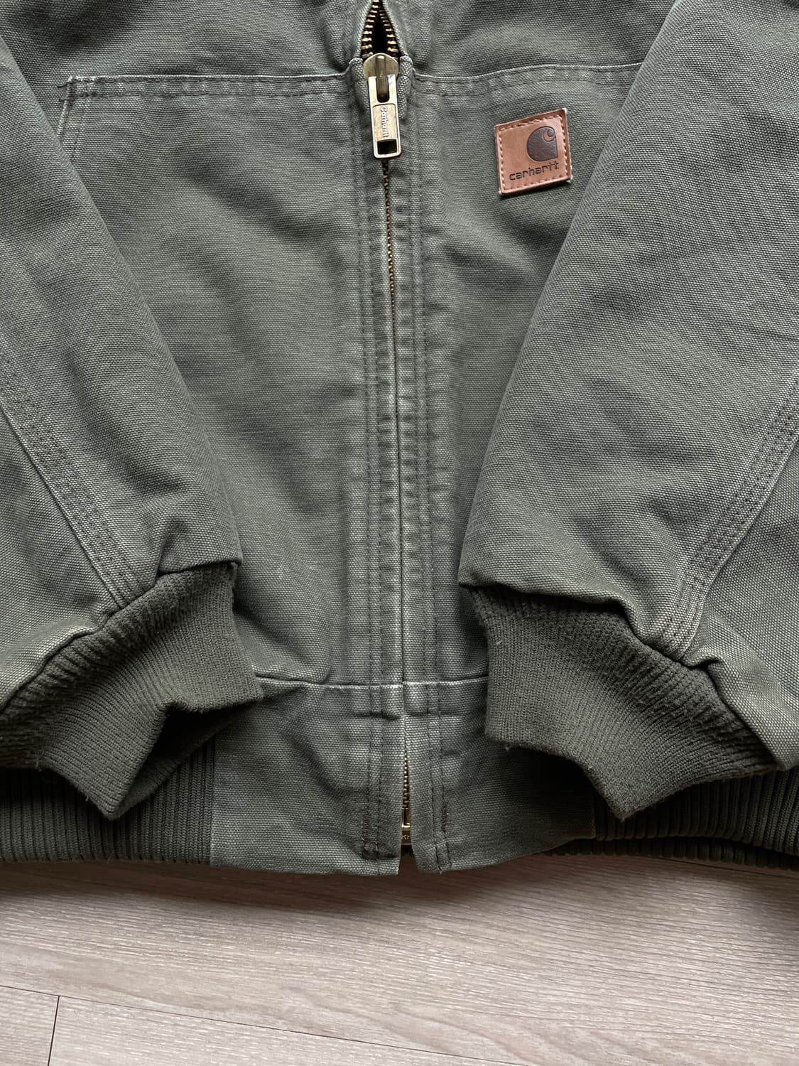 칼하트 j130 ARG 아미그린 액티브 샌드스톤 carhartt 빈티지 상품이미지6