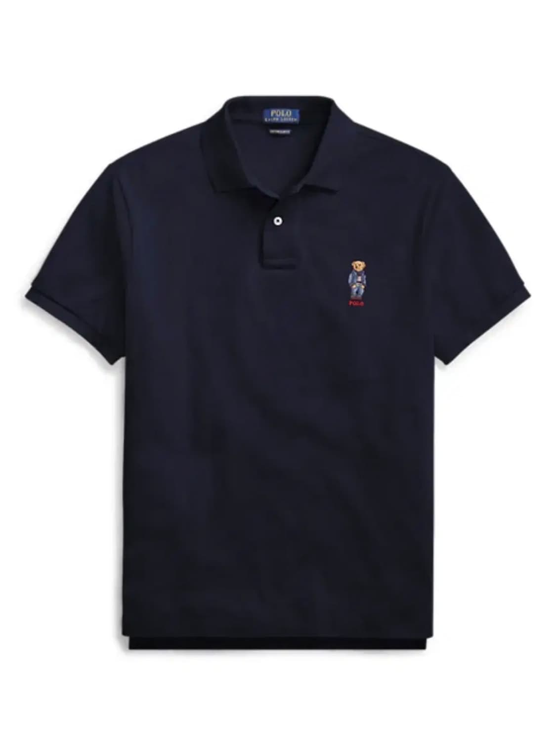 [xs] 폴로 랄프로렌 여성 슬림핏 베어 자수 반팔 티셔츠 상품이미지1