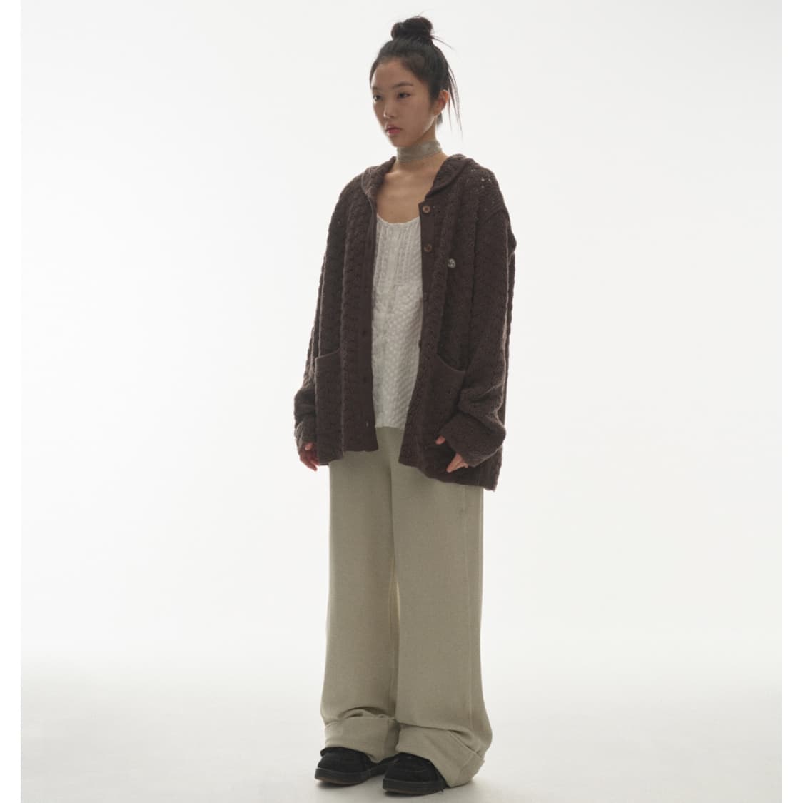 코이세이오 스타 스카프 라이트그린 상품이미지7