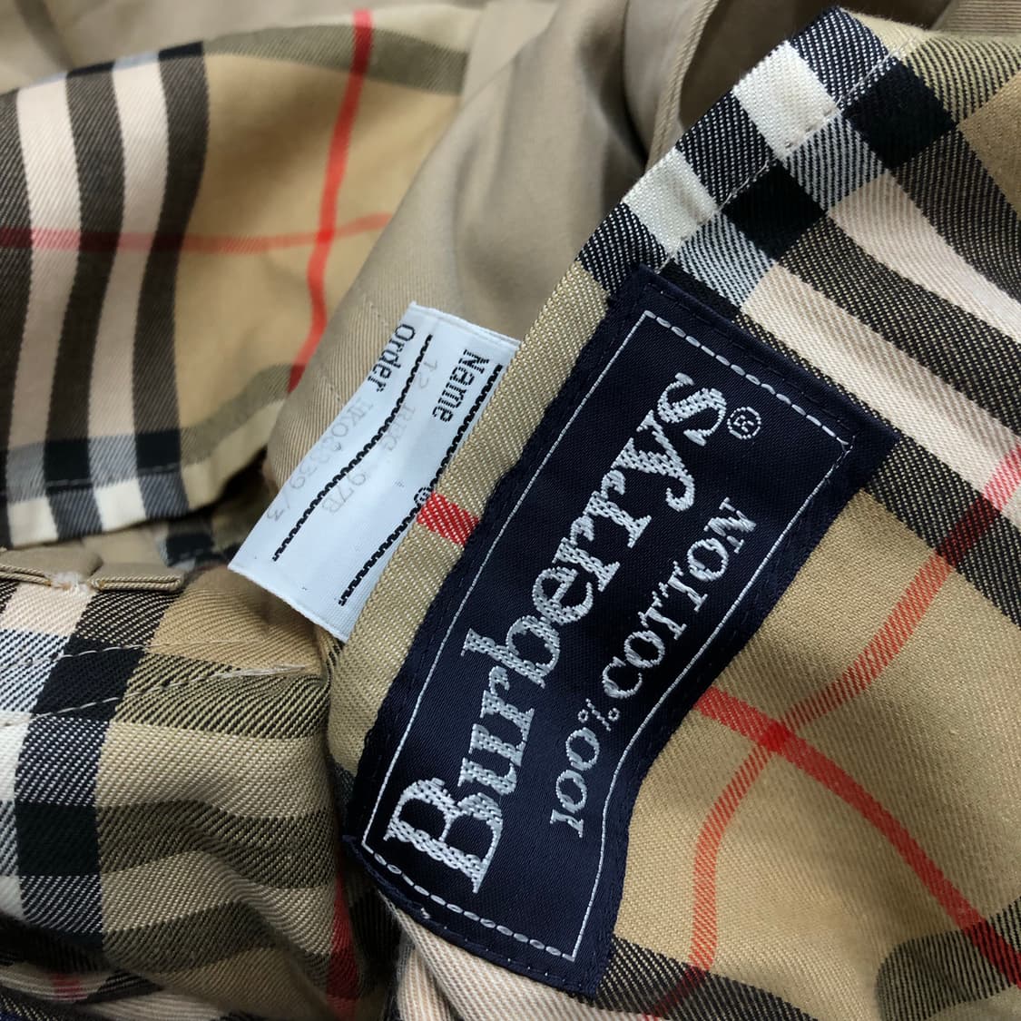 버버리 베이지 트렌치코트 상품이미지8