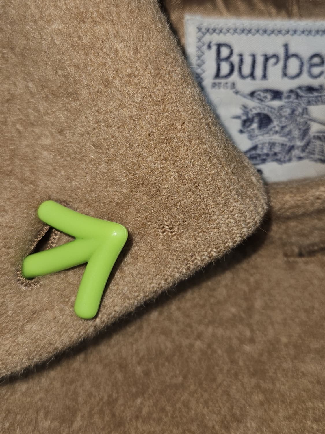 버버리 카멜 헤어 벨티드 코트 ( 상세설명참조 ) / 10534 상품이미지6