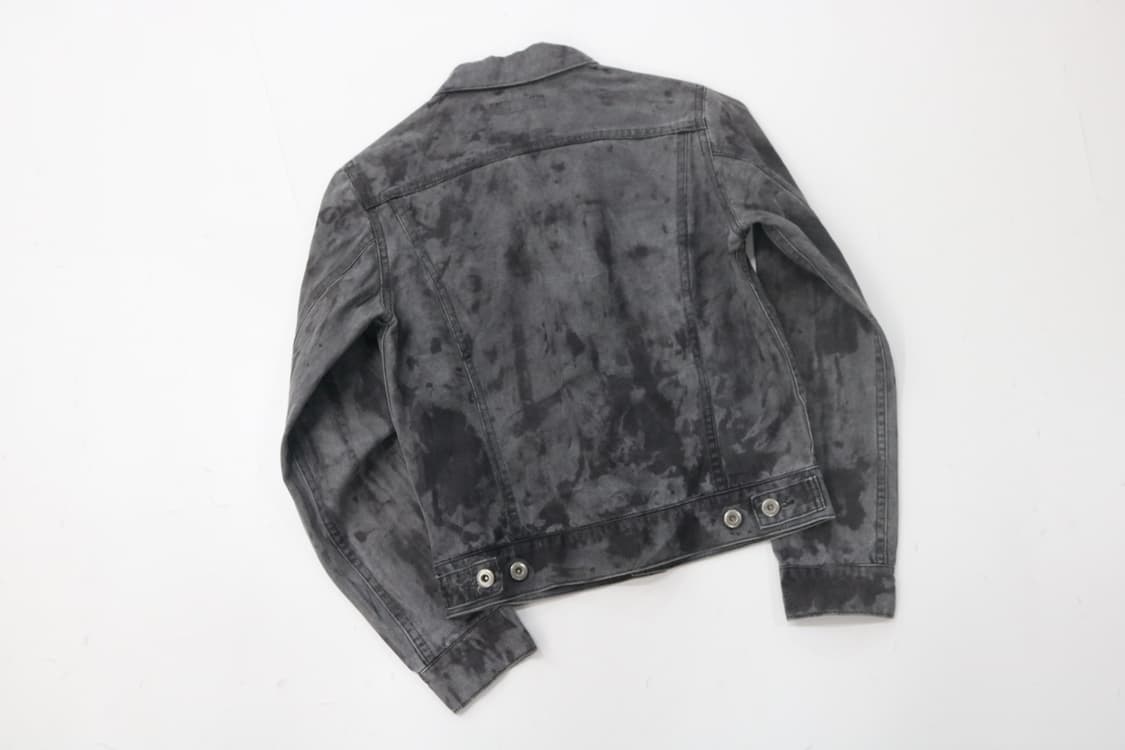 드레싱룸(DRESSING ROOM) 빈티지 워싱 블랙 데님 자켓 상품이미지6