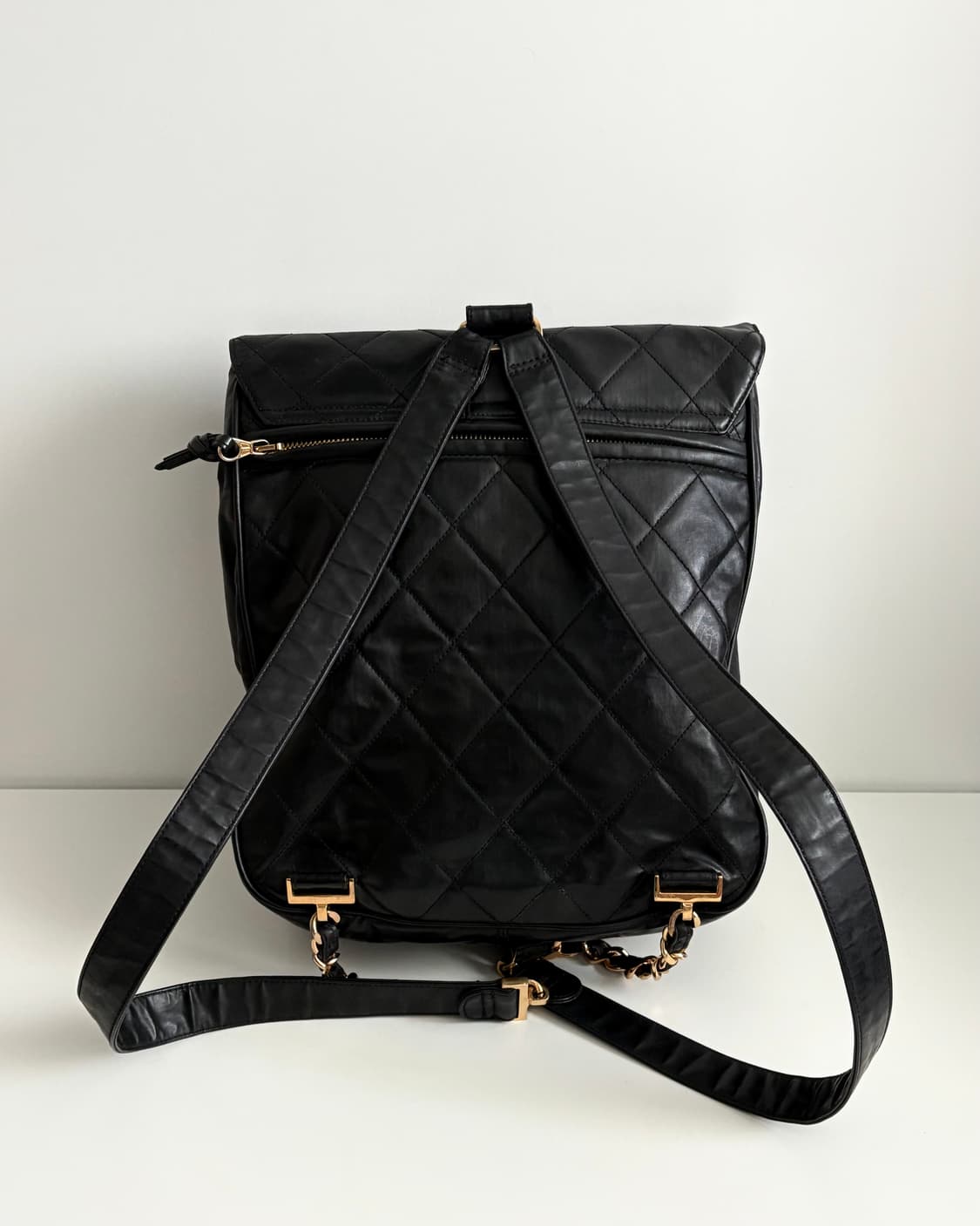 CHANEL 샤넬 빈티지 백팩 감정서포함 상품이미지5