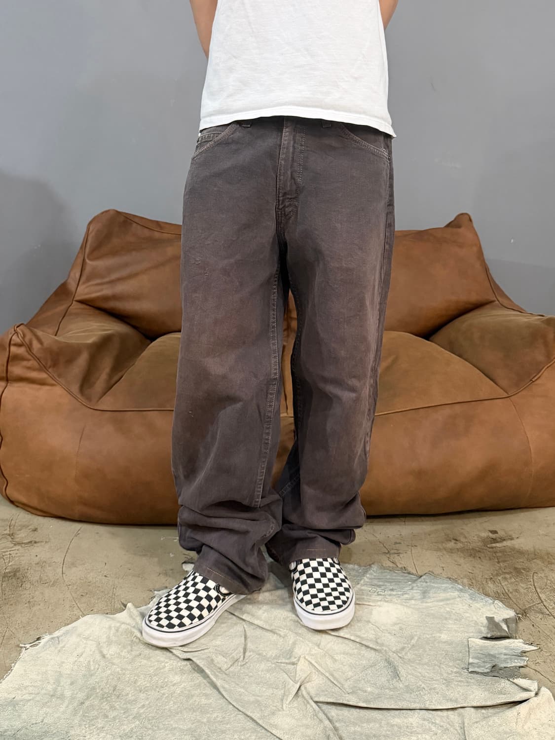 90‘s MADE IN USA 🇺🇸 리바이스 565 루즈핏 오렌지탭 상품이미지3