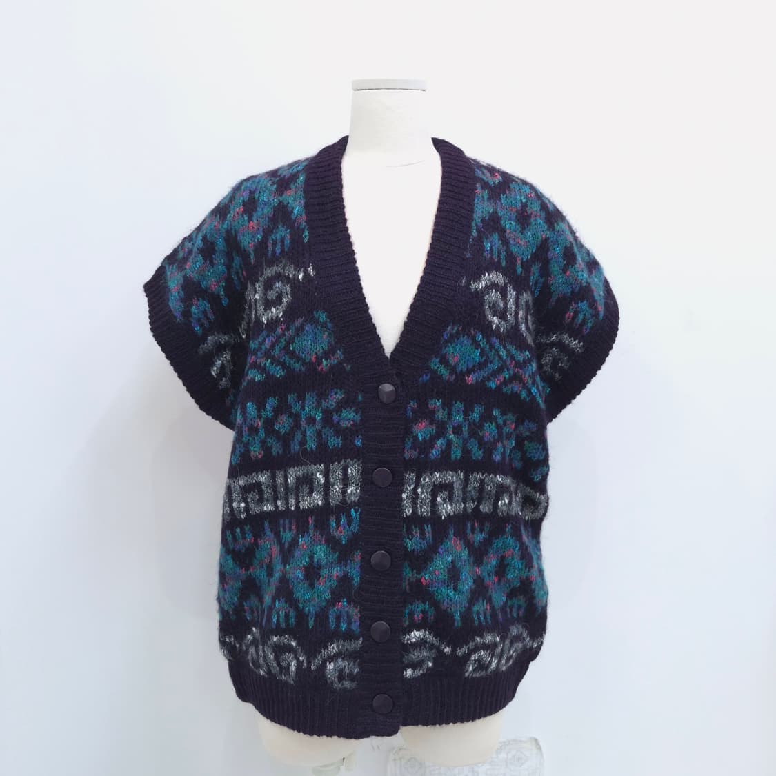 republique classics 모헤어 패턴 니트 베스트 상품이미지1