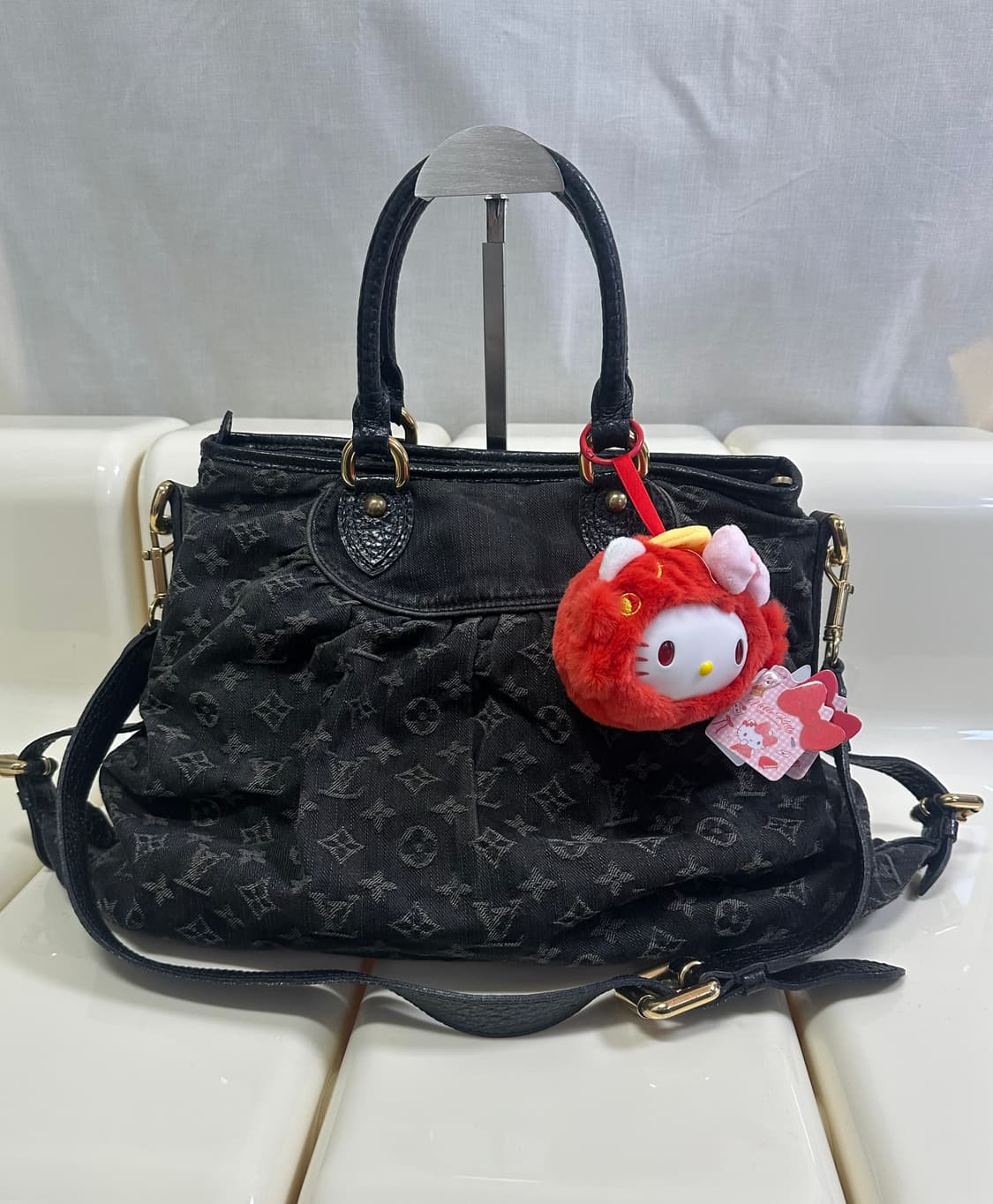 [A 정품] 루이비통 데님 네오 캐비mm 상품이미지10