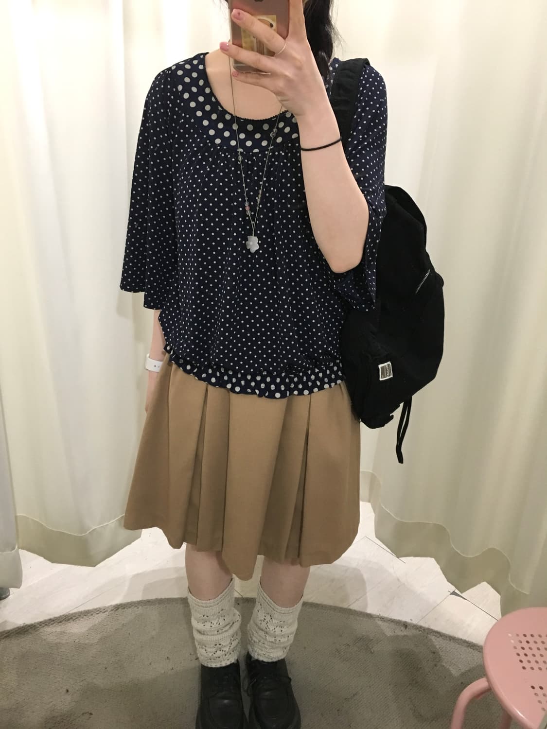 e.a.p dot blouse 상품이미지3