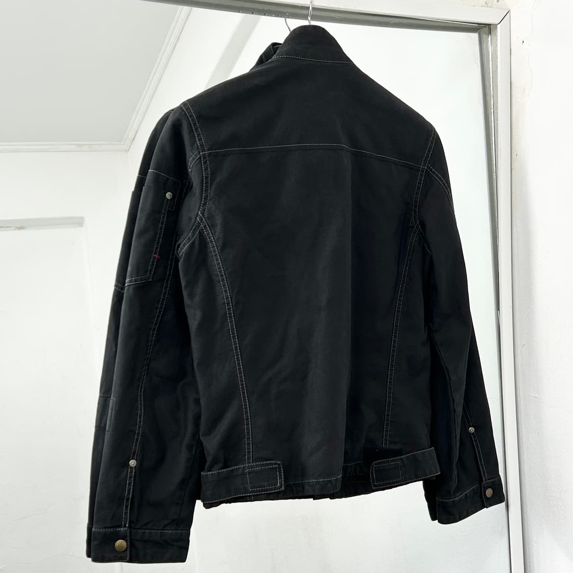 Guess 게스 해체주의 바이커 자켓 상품이미지5