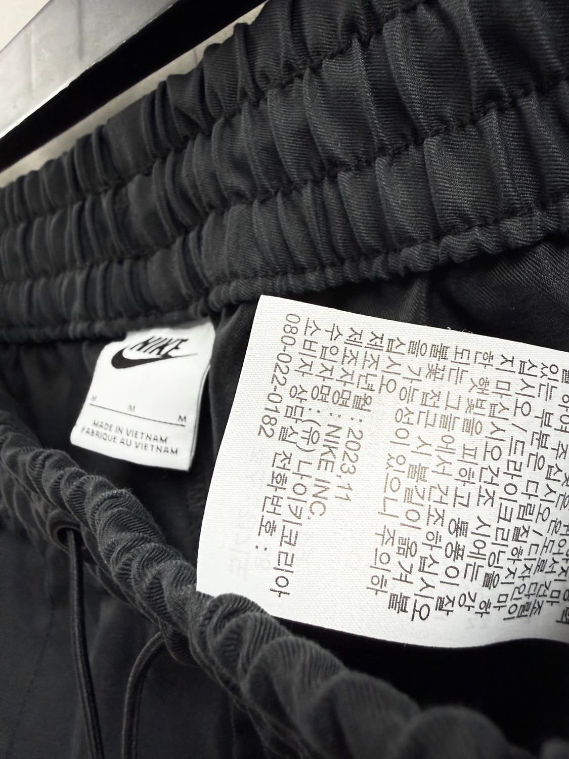 여성 M / 나이키 조거팬츠 블랙 상품이미지5