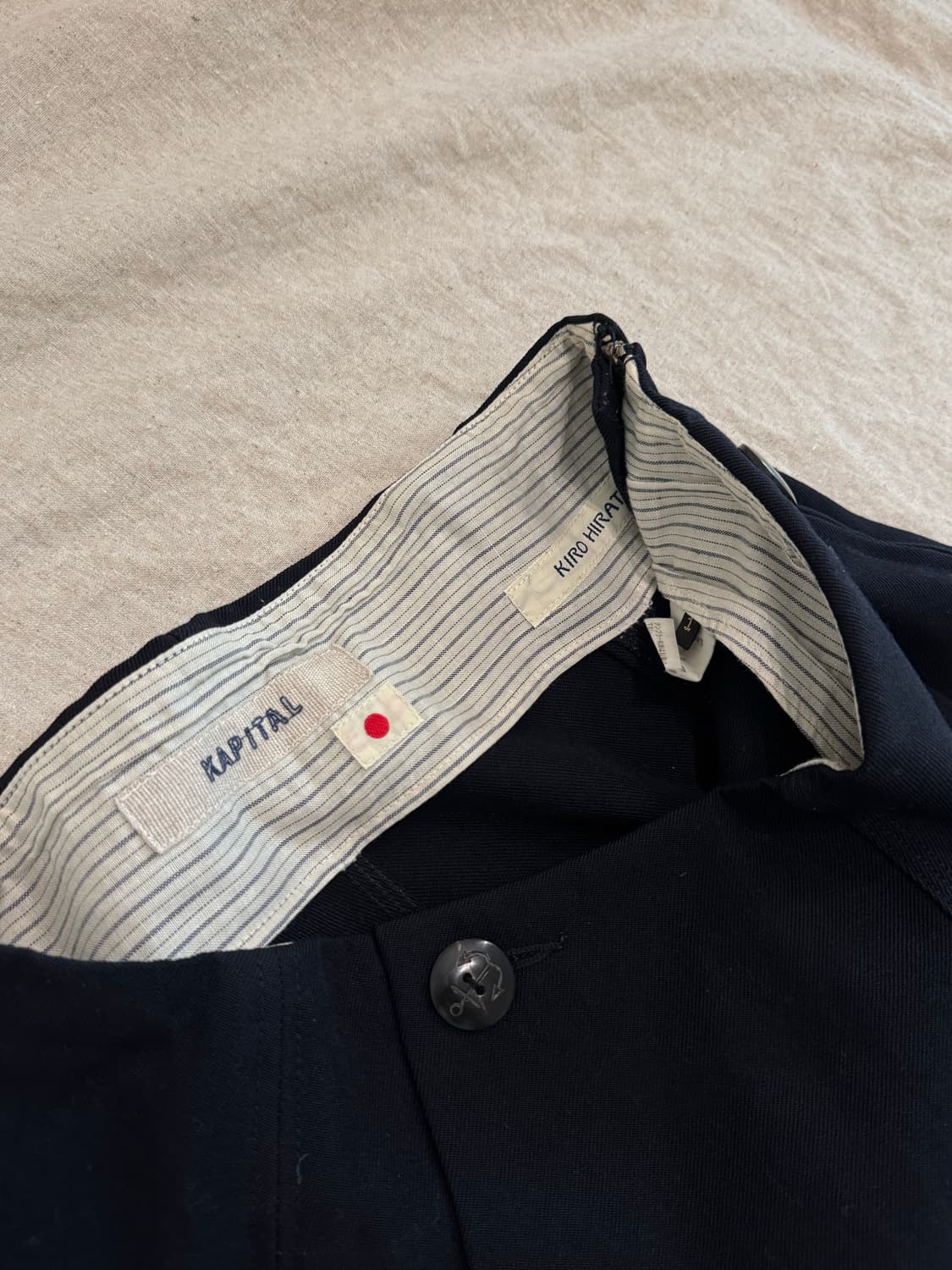 캐피탈 해군 세일러 울 팬츠 상품이미지5