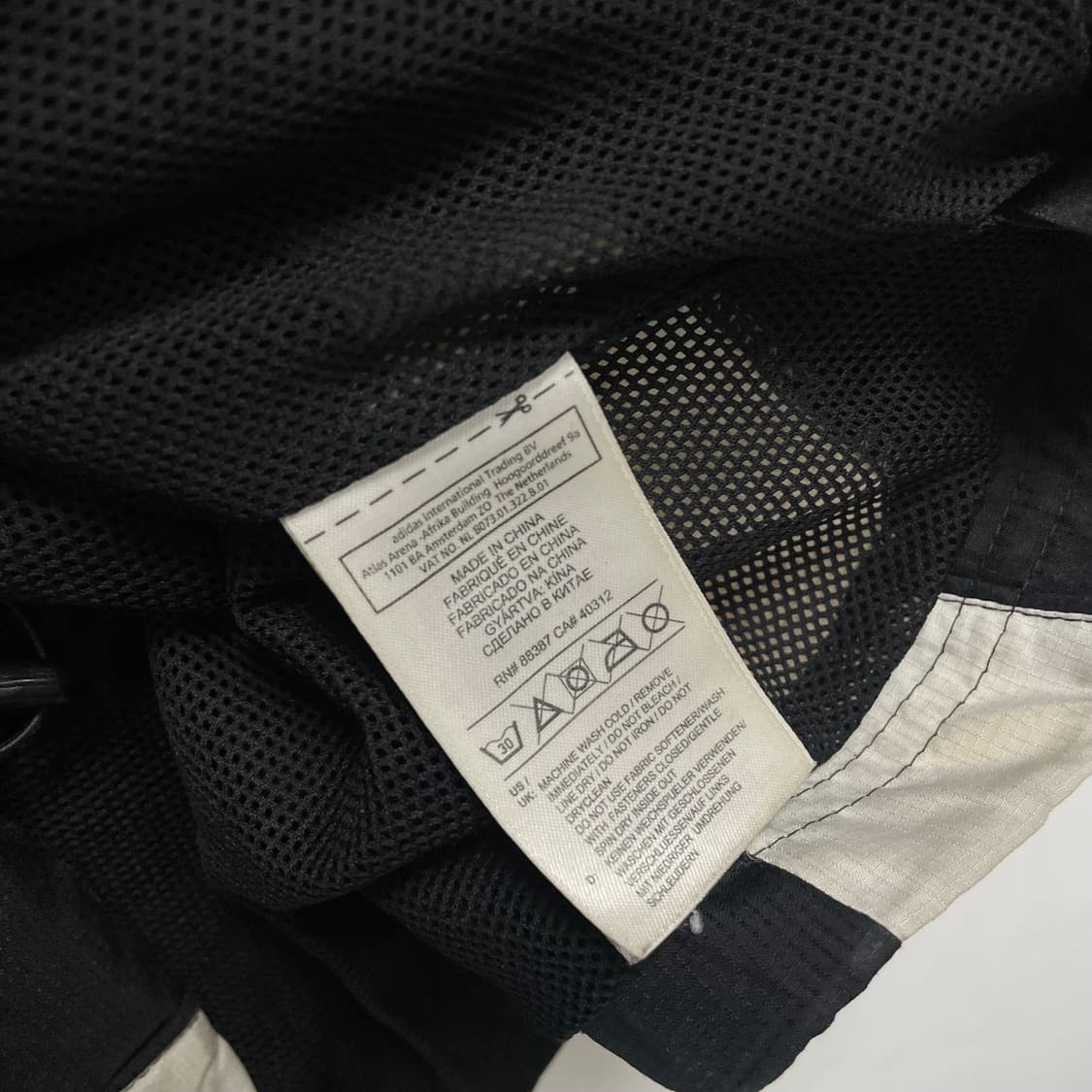 아디다스 올드스쿨 흰검 바람막이 자켓 상품이미지6