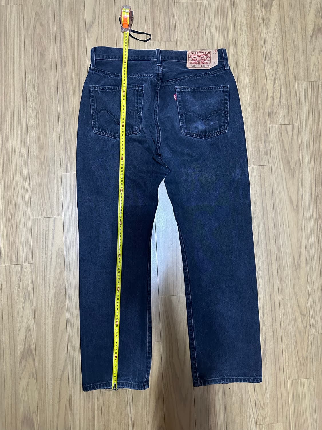 리바이스 501 블랙진 판매합니다 (33/32) 상품이미지7