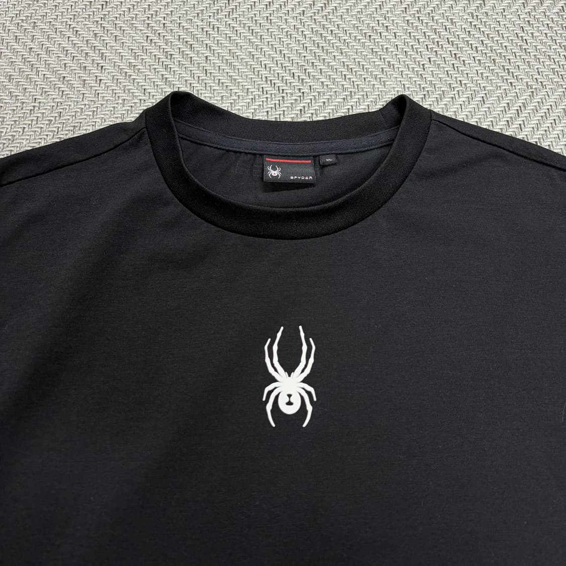 (XL)스파이더 블랙 져지 반팔티 상품이미지3