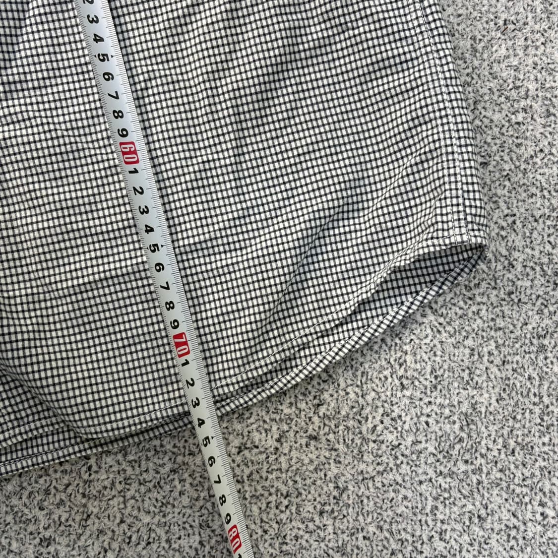 41 라코스테 남성 체크 셔츠 남방 0401J 상품이미지7