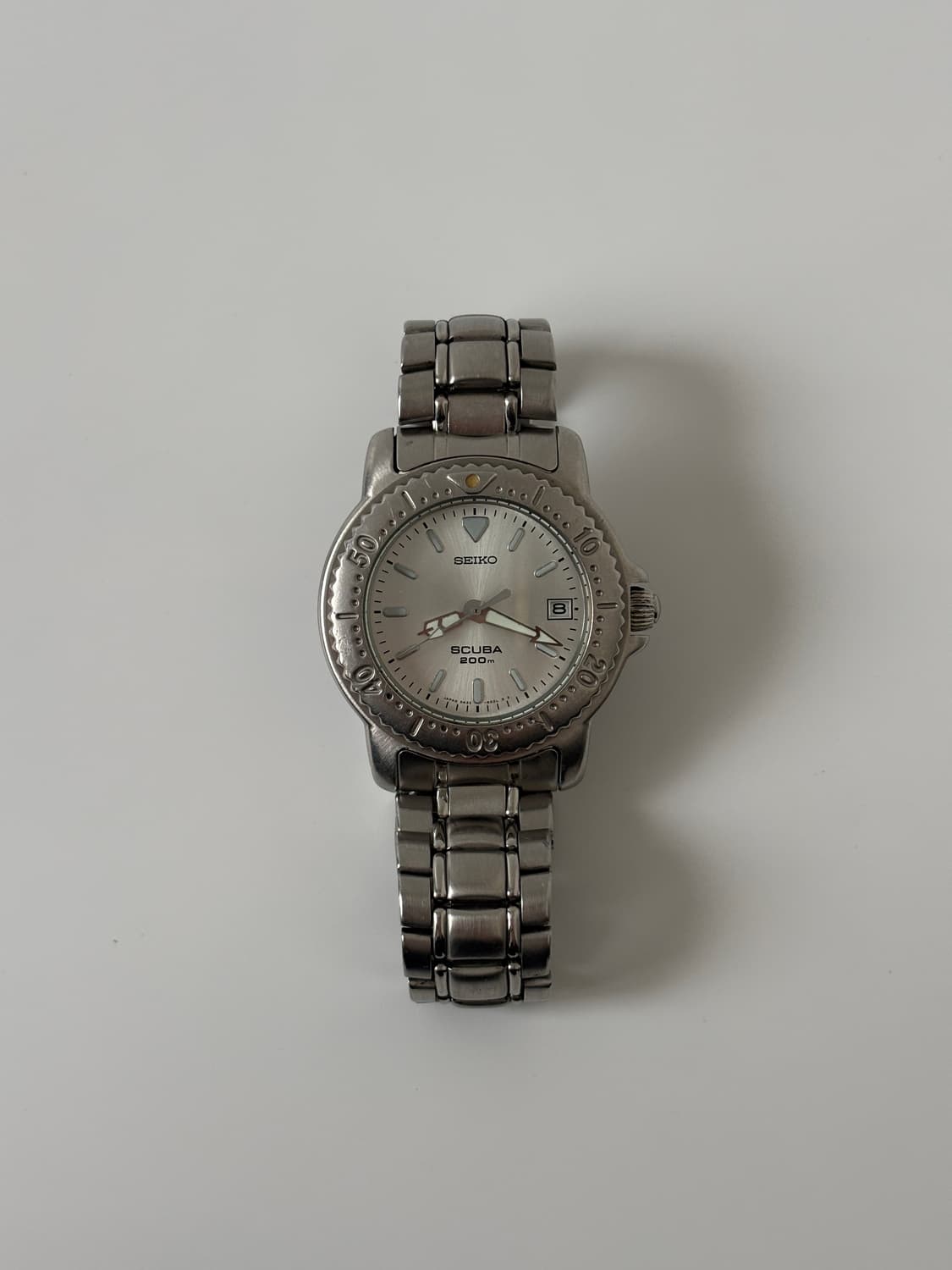 1990s Scuba Silver Diver Quartz 상품이미지3