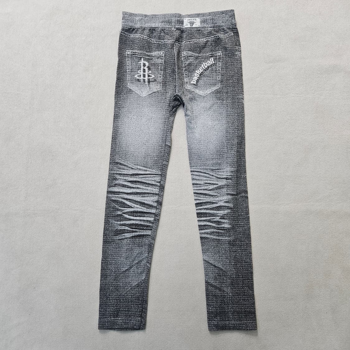 실측확인 빈티지 여성 데님 스타일 레깅스 0403Y 상품이미지2