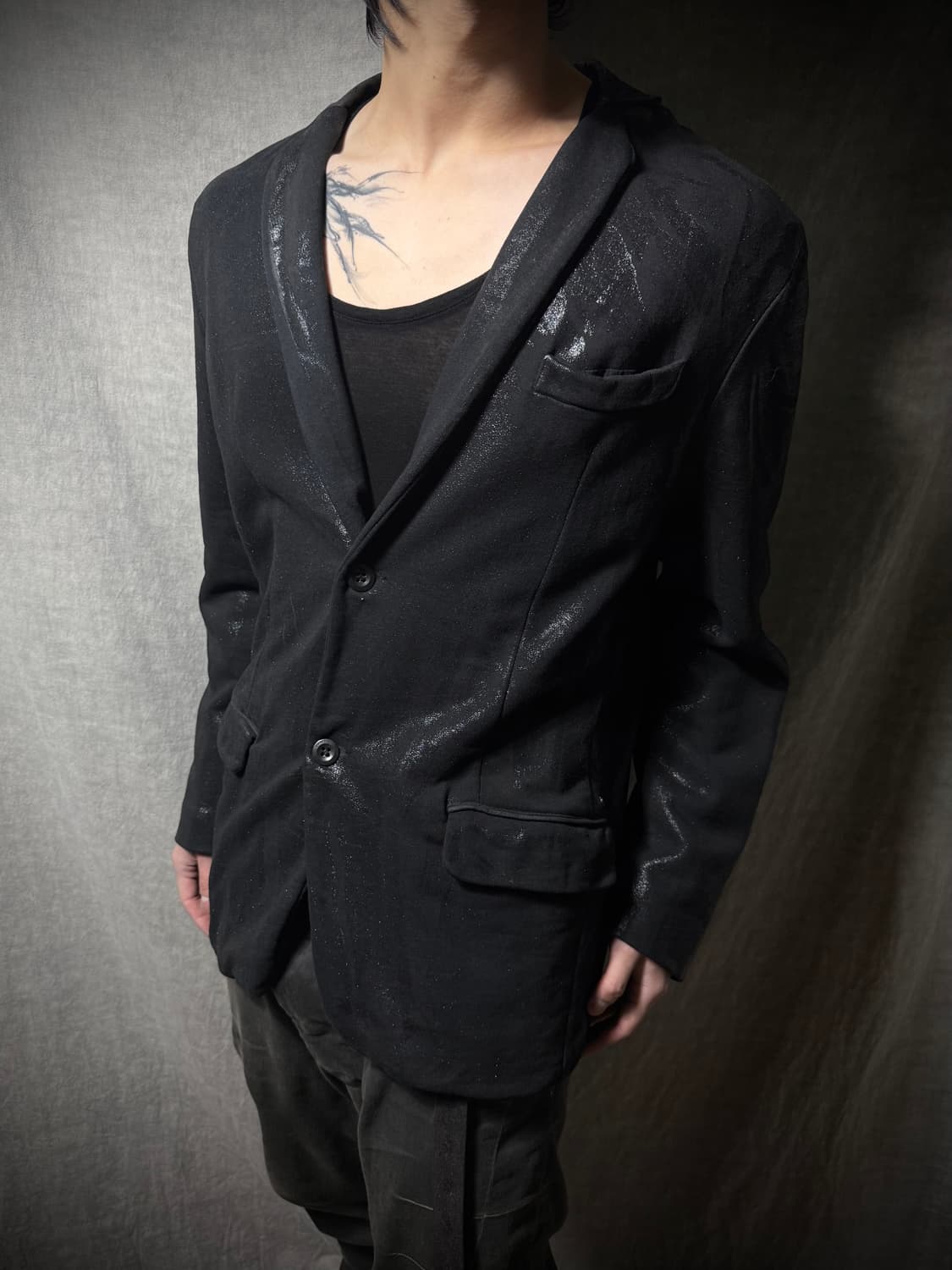 Diesel Coated Cotton Blazer  상품이미지1
