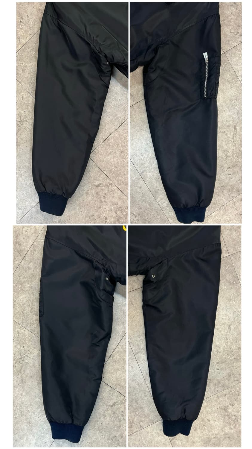 아메리칸 아웃도어 항공점퍼 블랙 XL #csz3640 상품이미지8