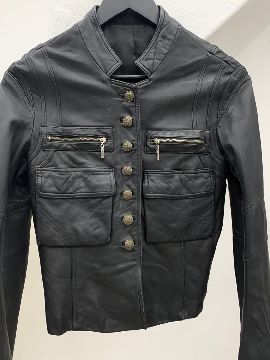 Napoleon lambskin leather jacket   상품이미지3