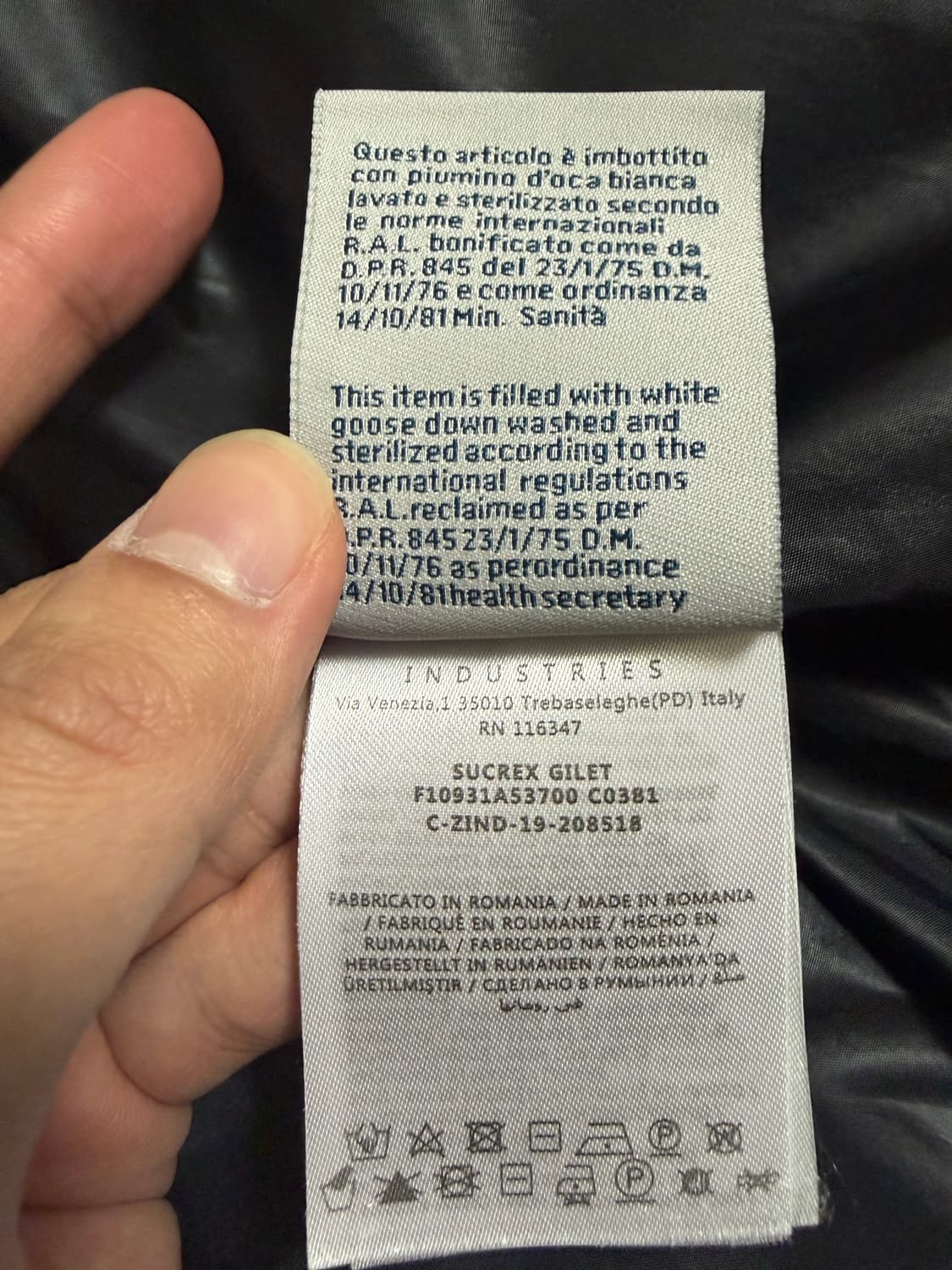 몽클레어 니트 패딩 4사이즈 사용감있음 싸게판매 상품이미지6