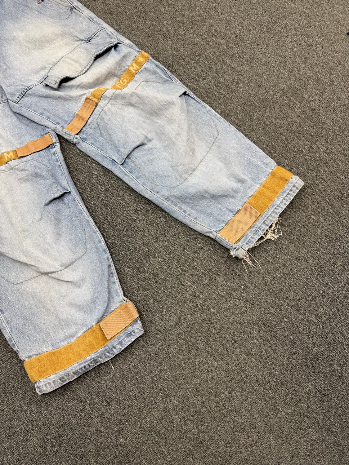 40)마리떼 프랑소와 저버 빈티지 Y2K 올드스쿨 힙합팬츠 상품이미지7