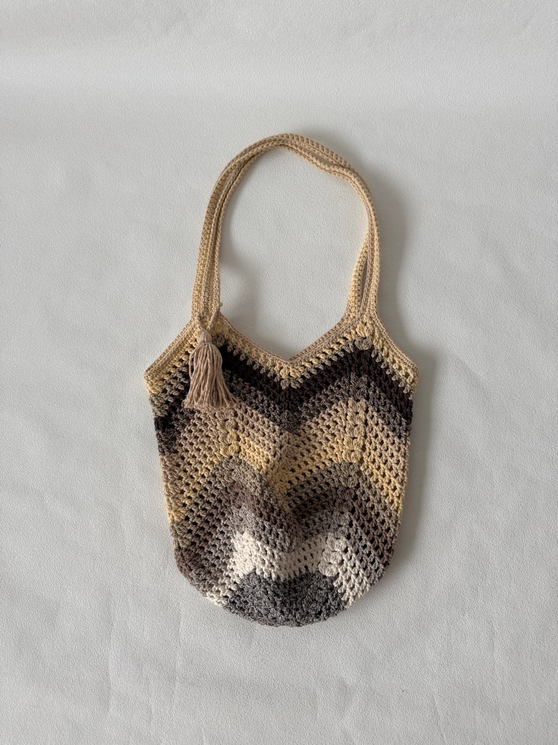 Pre owned 니트 숄더백 상품이미지1