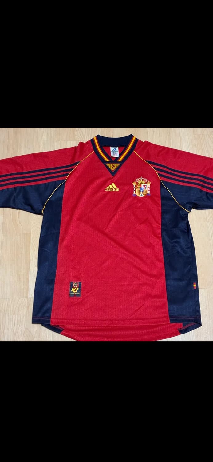 스페인 1998 홈 유니폼 M 정품 상품이미지1