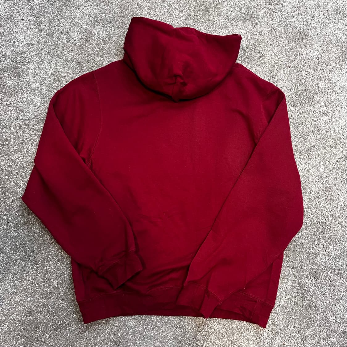 빈티지 USC 트로잔스 버건디 풀오버 후드티M 상품이미지7