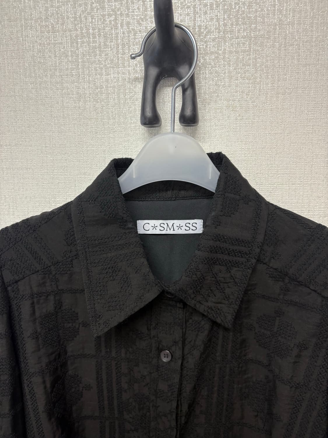 코스모스 블랙 블라우스 상품이미지2