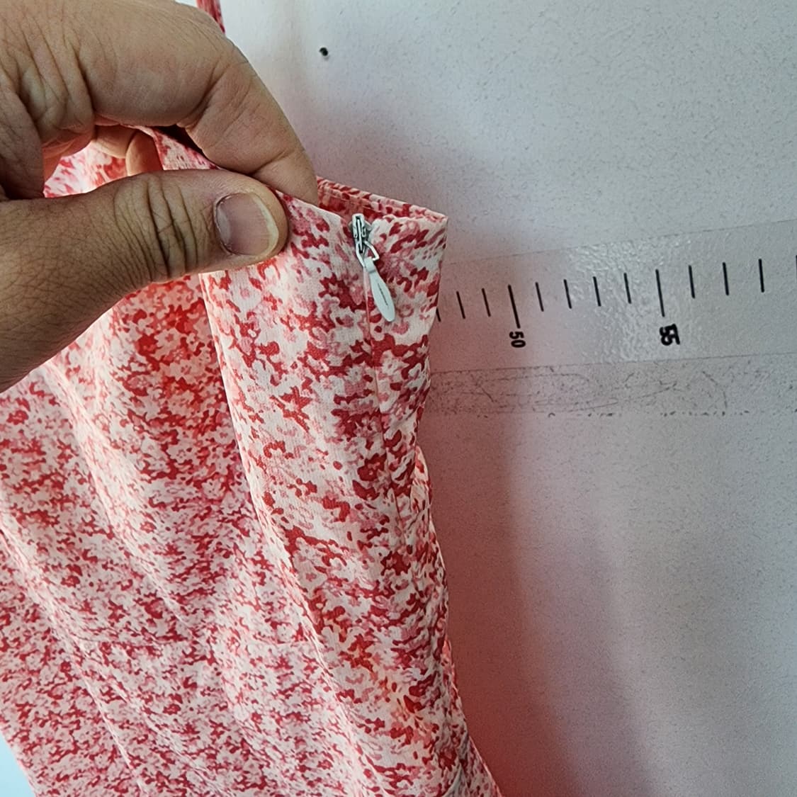 수입 스모키 밴딩 플라워 롱 원피스 상품이미지3