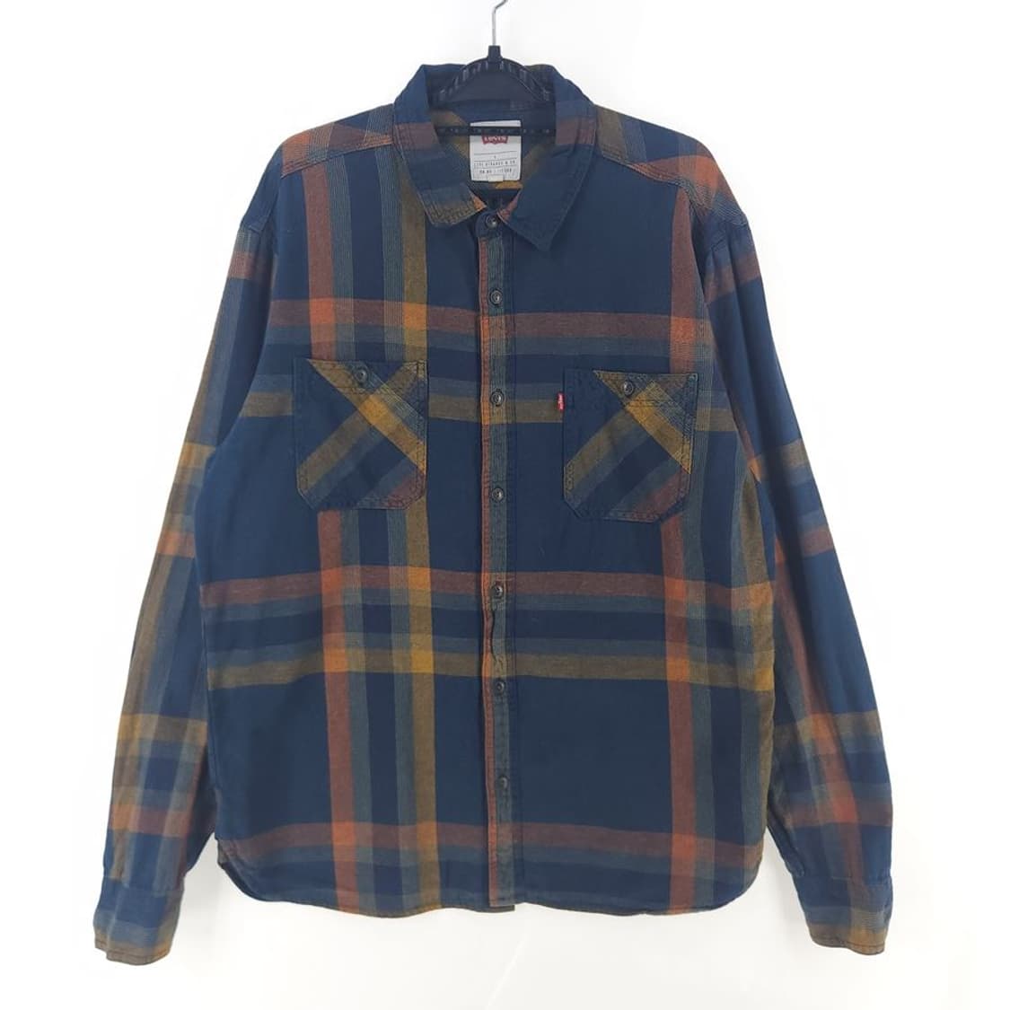 [남L]리바이스 코튼 체크 셔츠[Y61-290] 상품이미지1